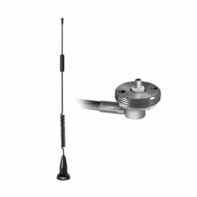 Uansm00 Antenna Specialist Dual Band Roof Mount With 3/4 Inch Hole