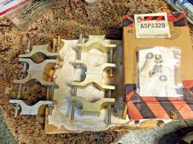 Antenna Specialists Aspa-320 2-aspa320 Mounting Brackets For Ham &fiberglass Base Clamps Commscope