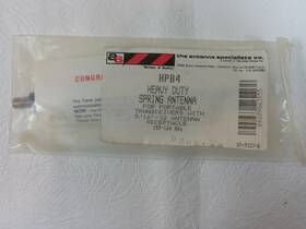 Antenna Specialists Hpb4 Nos Model Heavy Duty Spring 155- 164 Mhz
