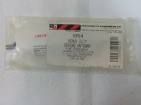 Hpb4 Antenna Specialists Nos Model Heavy Duty Spring 155- 164 Mhz