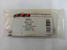 Hpb51 Antenna Specialists Nos Model Heavy Duty Stubby Spring Bnc