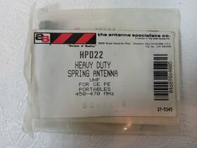 Antenna Specialists Hpd22 Nos Model Heavy Duty Spring Uhf For Ge Portabl