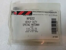 Hpd22 Antenna Specialists Nos Model Heavy Duty Spring Uhf For Ge Portabl