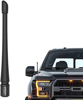 Branded 663751874148 Antena Compatible Con Ford F150 2009-2024 7 Pulgadas Caucho Flexible Nuevo
