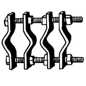 Db370 Commscope Pipe Mounting Kit 3-1/2 Inch 2 Ea