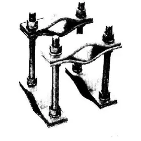 Db375 Commscope Pipe Mounting Kit 3 Inch 2 Ea