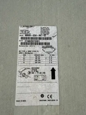 Nnhh-65a-r4-v2 Commscope Nnh-65a-r4-v2 Multiband Sector Antenna 4-port 65 Ret 698-2690 Mhz