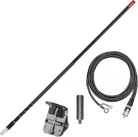 Firestik 716414310818 Fg4648-b 4-foot No Ground Plane Cb Antenna Kit Black