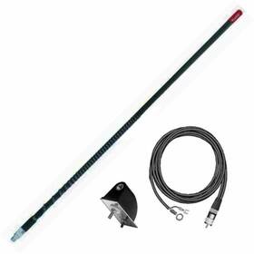 Firestik 716414360011 Lg3m2-b 3-foot No Ground Plane Cb Antenna Kit Black