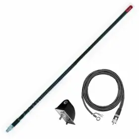 Lg3m2-b Firestik 716414360011 3-foot No Ground Plane Cb Antenna Kit Black