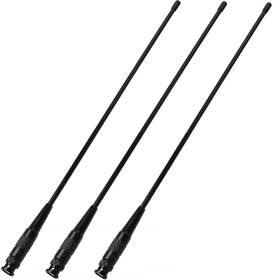 Hys B01n3cv8qu Replacement Bnc Antenna Hys-771n Dual Band Vhf/uhf 144mhz/430mhz Handheld Radio