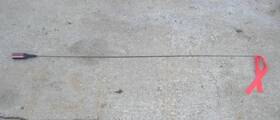 Laird Wpc39sob-001 Chp Low Band Wide 39-46 Mhz Loaded Whip Antenna Lowband Polic
