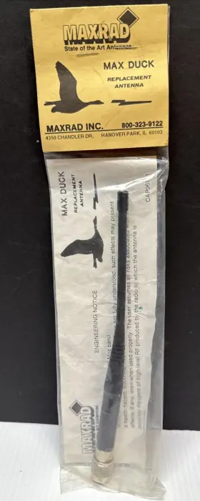 Cap96121 Maxrad Max Duck Replacement Antenna Mexg 800 Tn
