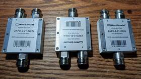 Mini-circuits Zapd-2-21 Power Splitter 3w-n 700-2100 Mhz