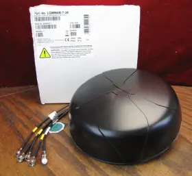 Lgmm4b-7-38 Panorama Antennas Lo Pro 4x Mimo 2g/3g/4g Gps Black Vehicle Antenna Nib