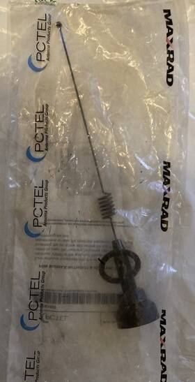 Pctel Z3155 Mobile Mount With 17ft Cable And Bmax824/1850 Maxrad Antenna Nos
