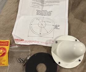 Sinclair Exc501r Radio Laboratories 800 Band Radome Antenna Base Manual Ham