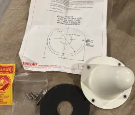 Exc501r Sinclair Radio Laboratories 800 Band Radome Antenna Base Manual Ham