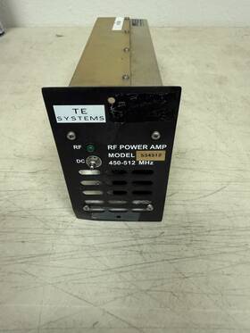Te 534512 Systems Uhf 450-470 Mhz Power Amplifier Gmrs Ham