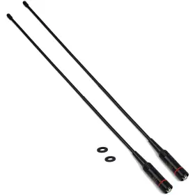 B0721brn86 Twayrdio 15-inch Whip Antenna Sma Female Dual Band 2m 70cm Replacement For Baofe