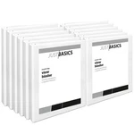 Just Basics 1" Round-ring View Binders, White, 12-PK New. Price: $36.46.