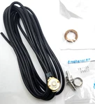 Pctel NMO58UCP Brass Permanent Body Mount 3/4" Hole, 17 FT.RG58/U Cable - New. Price: $19.95.
