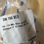 Larsen OM-150 144-174 Mhz Mount With 17' Of Coax & PL-259 Connector New. Price: $49.95.