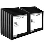 Just Basics Round-ring View Rings 61% Recycled Pack Of 12 Binders Black New. Price: $32.63.