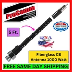 Procomm T500-1B 5' Cb Antenna Fiberglass 1000W Heavy Duty Tunable Tip Top Loaded New. Price: $29.95.