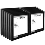 Just Basics View 3-RING Binder, 1" Round Rings, Black, Pack Of 12 New. Price: $31.63.