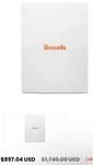 Baicells Helium Outdoor Cbrs Small Radio White Used. Price: $59.00.